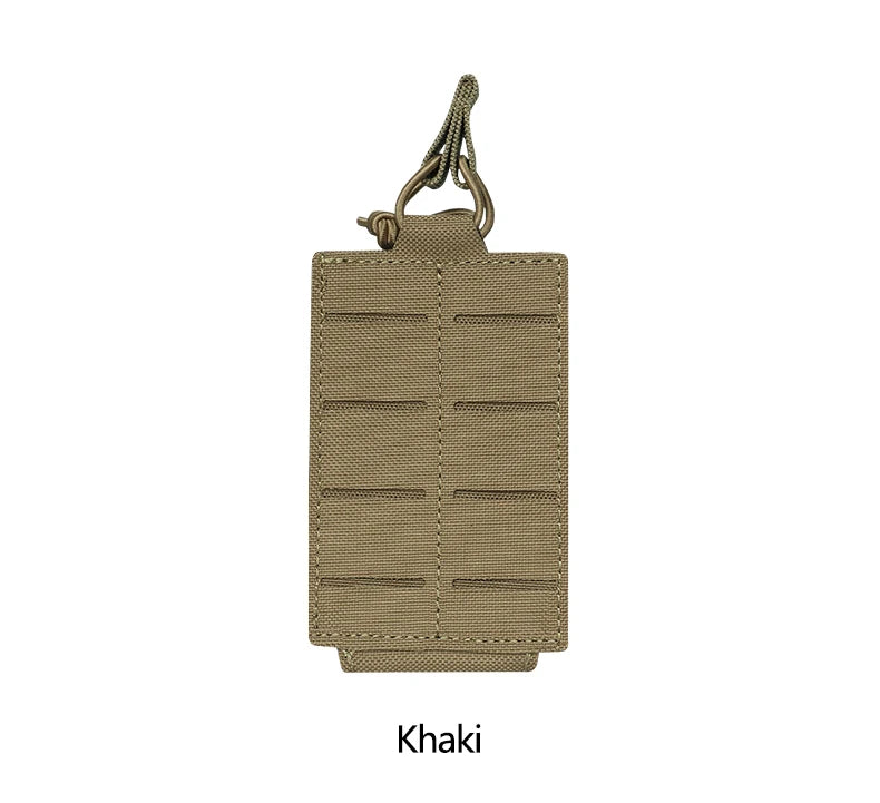 AG 3 MOLLE 5.56 M4 Triple Magazine Pouch Bungee Retention Tactical Vest K19 Plate Carrier Front Placard MAG Holder Bag Airsoft