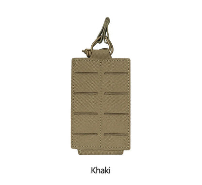 AG 3 MOLLE 5.56 M4 Triple Magazine Pouch Bungee Retention Tactical Vest K19 Plate Carrier Front Placard MAG Holder Bag Airsoft