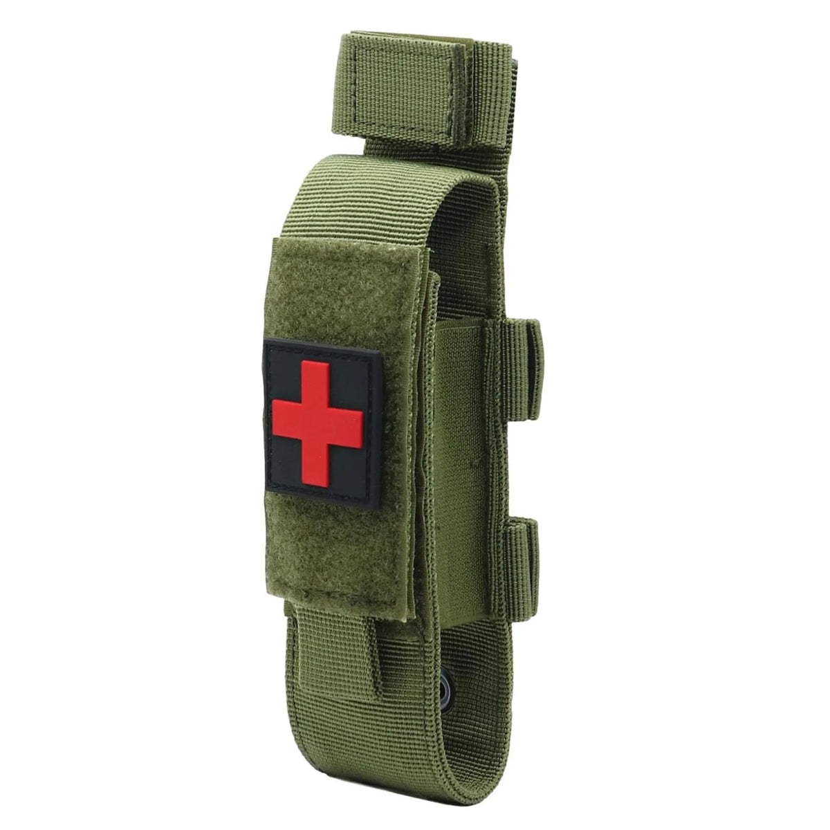 Tactical Molle Tourniquet Holder, Portable TQ Military First Aid Equipment Case & Trauma Medical Shear Pouch