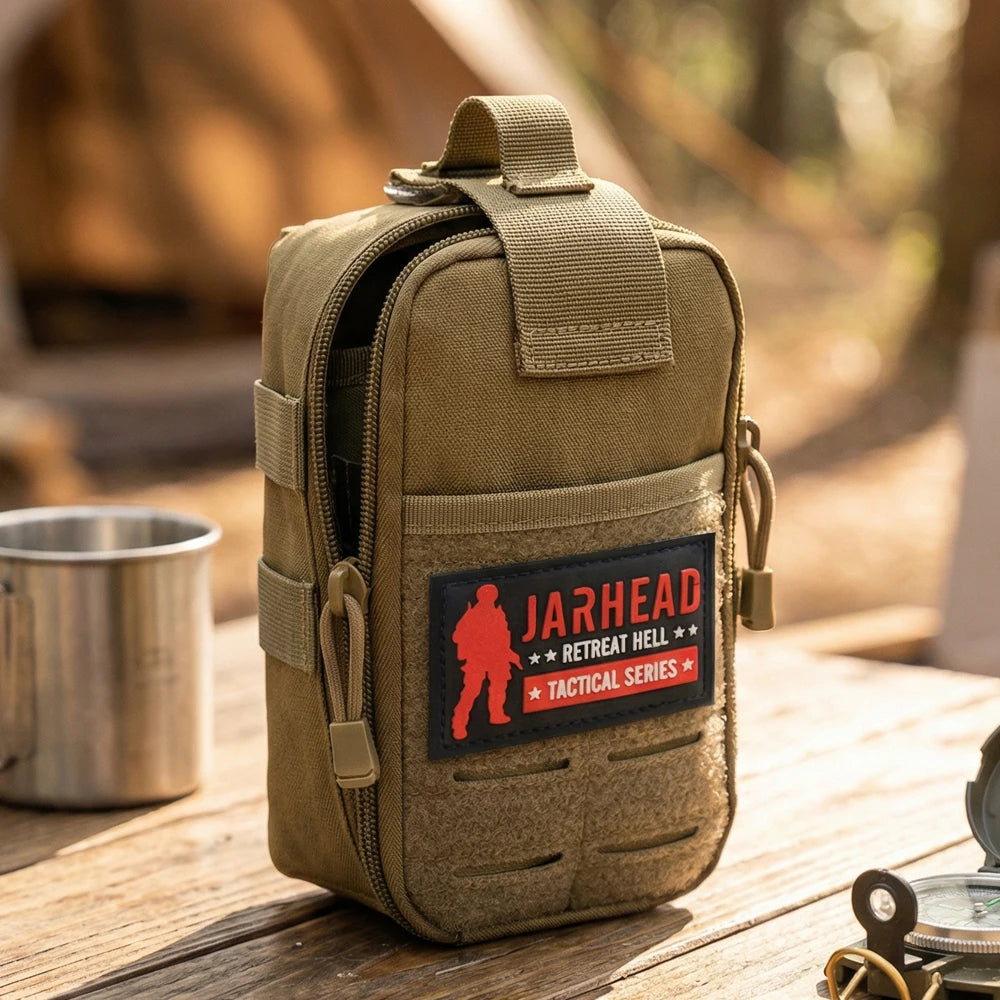 Tactical Molle Pouch Waist Bag Outdoor Men EDC Tool Bag Outdoor Utility Gadget Organizer Vest Pack Purse Mobile Phone Pouch