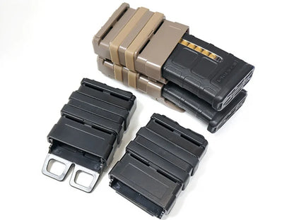 &Tactical  FastMag Pouch for AR15/M4 5.56, Airsoft Magazine Holder, Hunting Vest & Waist Bag EDC Accessory