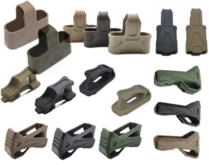 Tactical M4/M16 PMAG Fast Magazine Holster Rubber 5.56 7.62Mag Bag Pouch Rifle Magazine Sleeve Cover Hunting Accessories