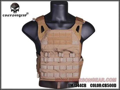 EMERSON Tactical Vest MOLLE JPC Vest Airsoft Paintball Chest Protective Plate Carrier MC Combat Vest + Plates