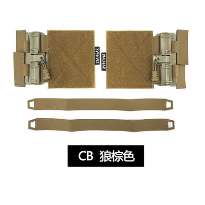 Tactical Vest Universal MOLLE Quick Release Buckle Set Cummerbund Adapter for JPC CPC AVS 6094 420 Vest