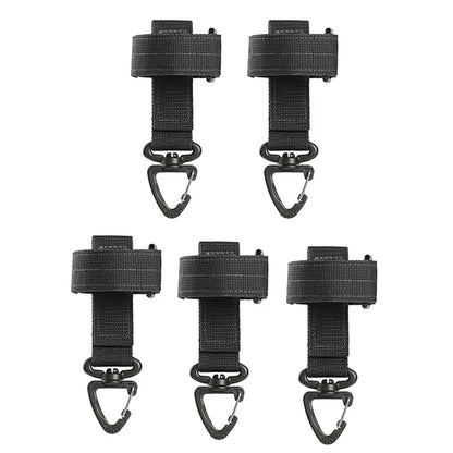 Molle Tactical Keychain Glove Holder Strap Nylon Gear Keeper for Outdoor Tools