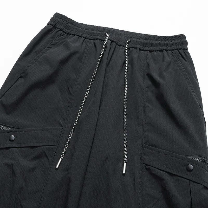 CHRLCK Unisex Hiking Pants Water Resistant Outdoor Joggers Stretchy Lightweight Quick Dry Trousers For Camping Fishing Climbing