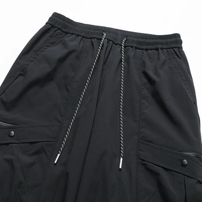 CHRLCK Unisex Hiking Pants Water Resistant Outdoor Joggers Stretchy Lightweight Quick Dry Trousers For Camping Fishing Climbing