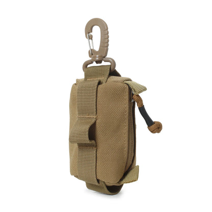 Tactical EDC Pouch Zipper Key Card Holder Pouch Coin Purses Organizer Storage Wallet For Camping Hiking Multi-color Options