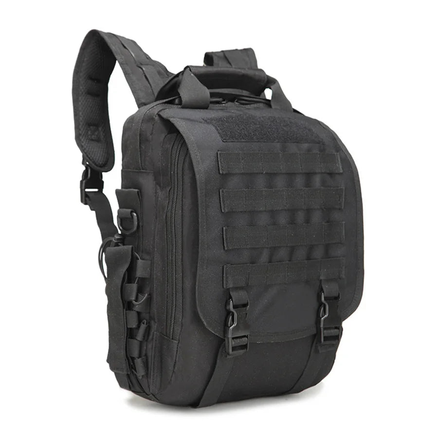 Tablet computer backpack, outdoor adventure tactical camouflage backpack, outdoor small waterproof backpack
