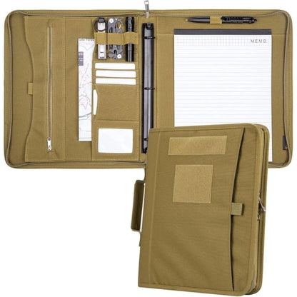Leather Notebook Cover Featuring Carry Handle for Outdoor Enthusiasts and Professionals