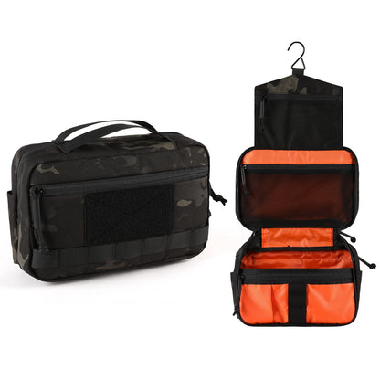 VOTAGOO Tactical Toiletry Bag Hygiene Bag EDC Tool Molle Pouches Small Dopp Kit Travel Shower Bag for Men