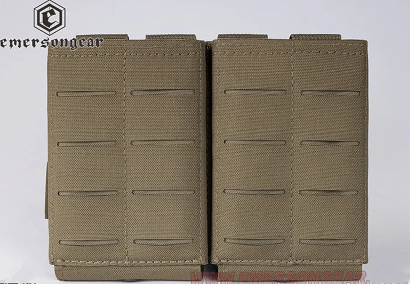 Emersongear LCS Rifle Magazine Pouch Triple FAST 9/ 5.56/7.62mm Open Quick Release Mag Nylon Holster  Accessories