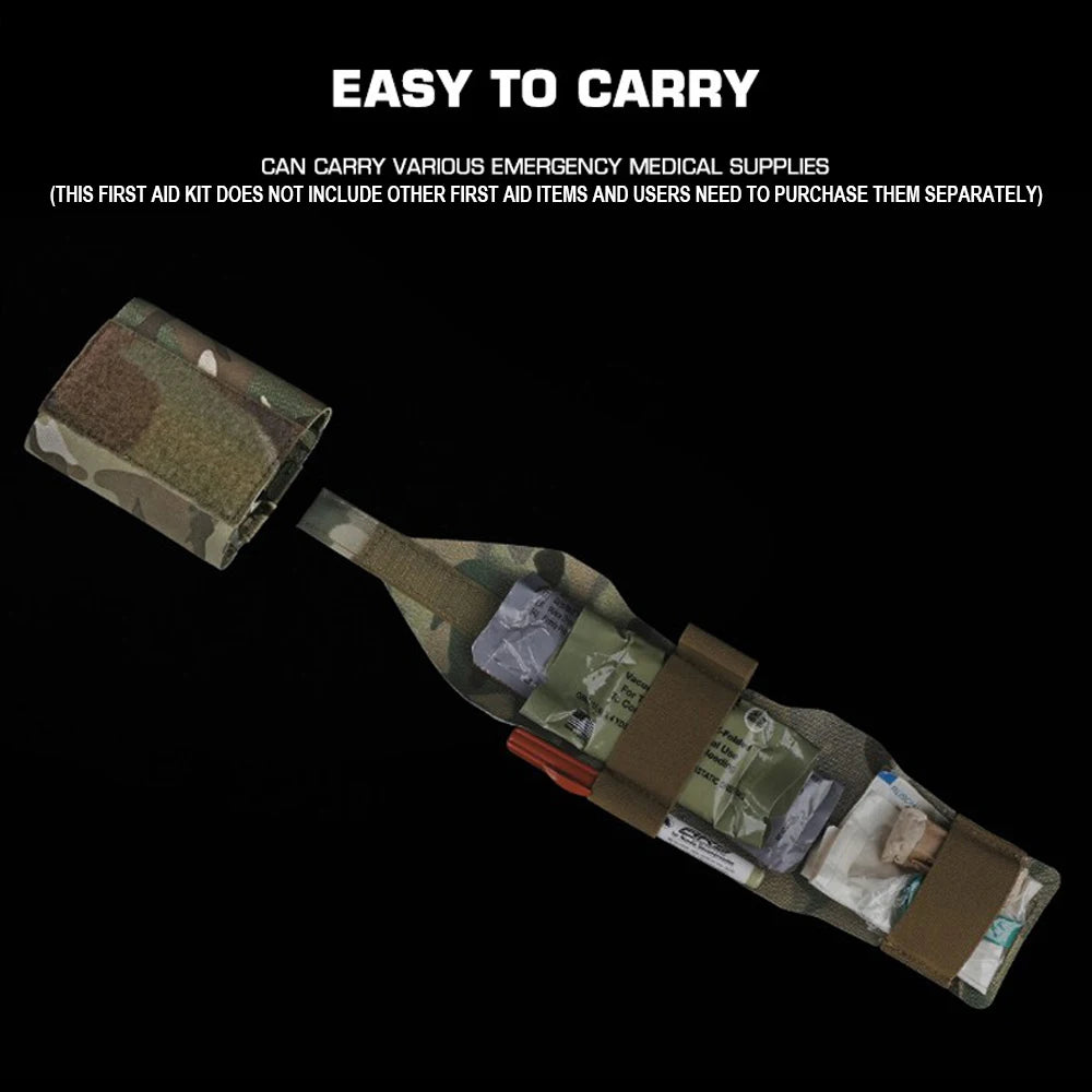 Micro Trauma First Aid Kit Tactical Molle IFAK Pouch Outdoor Camping Hunting Fishing Trauma Survival Kit Emergency Waist Bag