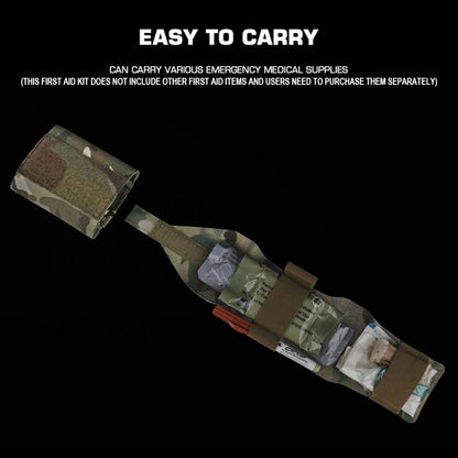 Micro Trauma First Aid Kit Tactical Molle IFAK Pouch Outdoor Camping Hunting Fishing Trauma Survival Kit Emergency Waist Bag