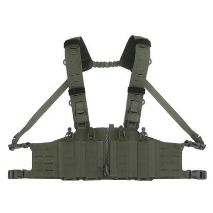 Tactical Vest Chest Rigs Lightweight  Camouflage MOLLE Militar Hunting Airsoft Assault SF Vest Mag Pouch H-Style Strap