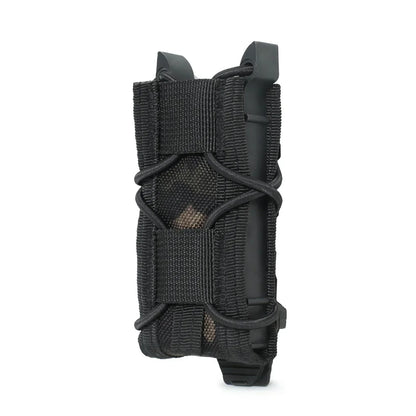 Tactical Magazine Pouch 9MM Pistol Single Mag Bag Molle Flashlight Pouches Torch Holder Hunting Knife Holster Shooting Airsoft