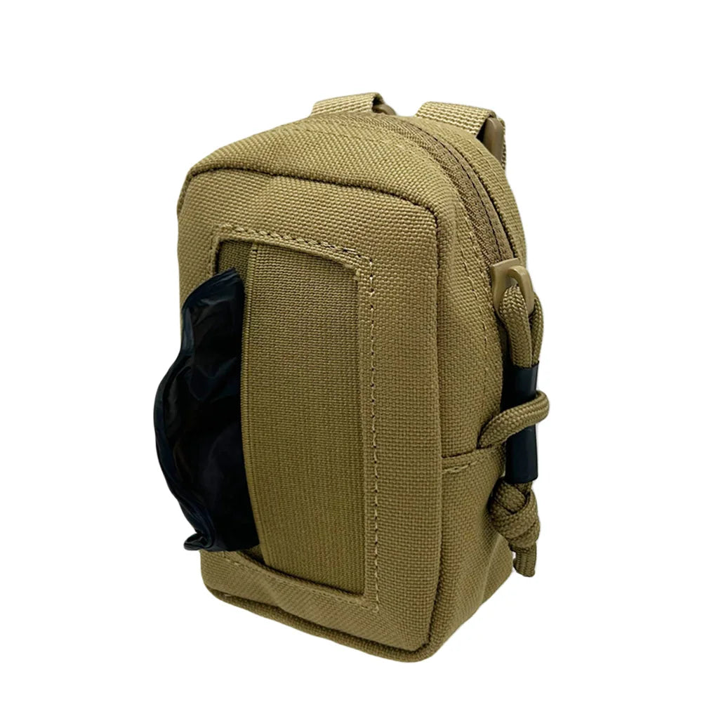 Tactical Disposable Glove Pouch Nylon Duty Belt Gloves Pouch EMT Bag Molle Accessory Pouch Tactical Hunting Bag Accessories
