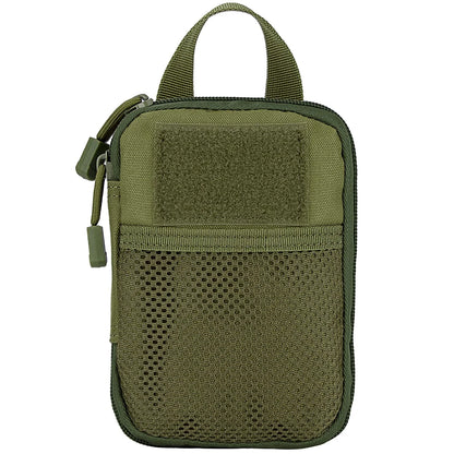 Tactical Molle EDC Pouch - Compact Utility Tool Organizer, Mini Medical Waist Pack & Phone Case Holder for Camping, Hunting