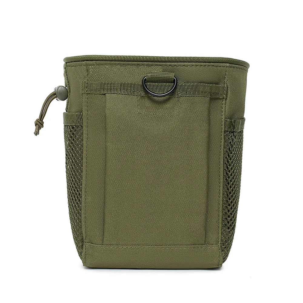Tactical Molle Drawstring Magazine Dump Pouch Adjustable Utility Belt Fanny Hip Holster Bag Outdoor Ammo Pouch