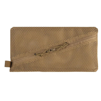 OPHIDIANTAC-Mesh Pouch Insert, Modular Utility Admin Pockets Travel Organizer EDC Zipper Pouch 6X12in
