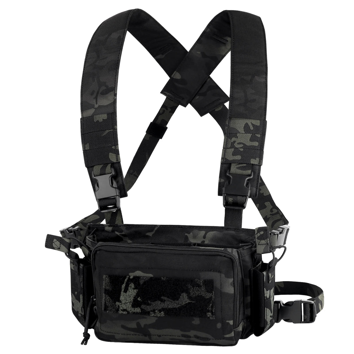 KRYDEX Expandable Flatpack D3 Backpack with Tactical D3CR Chest Rig Rifle AK M4 Magazine Pouch Hiking Hunting Bag Vest