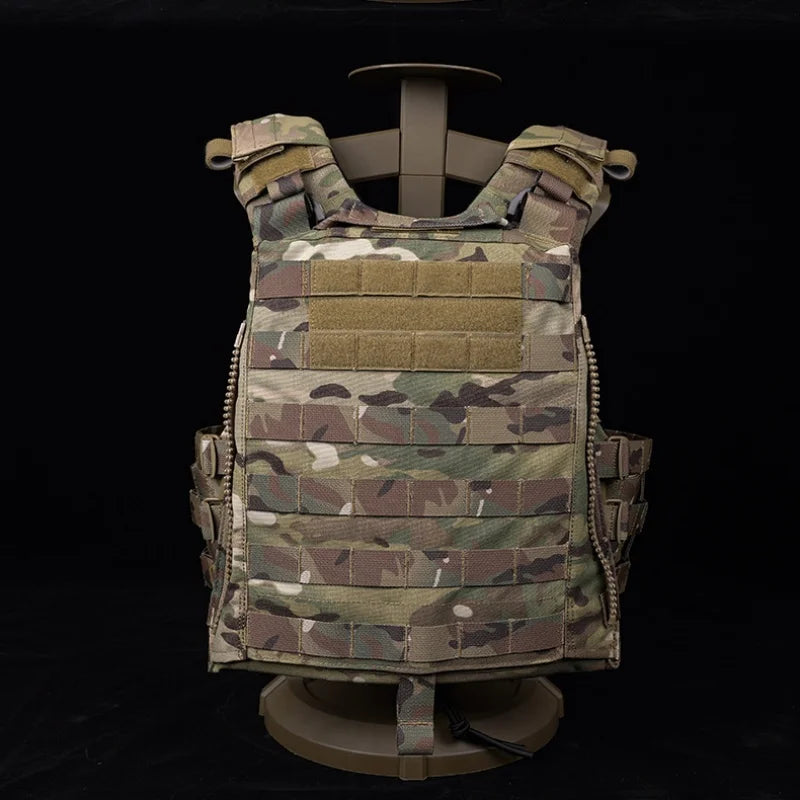 Avs Mbav Trapezoidal Board Bag Quick Release Tactical Vest Compatible with Sapi Mbav Protective Board Soft Lining Hunting Vest