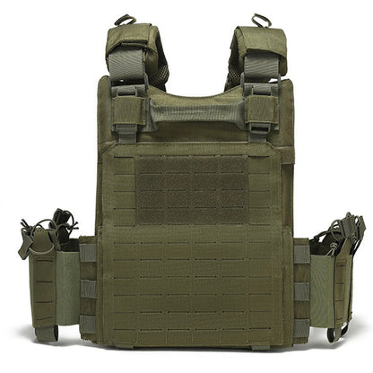 TT uick release hunting vest with chest zipper anti-theft bag MOLLE modular expansion breathable elastic vest