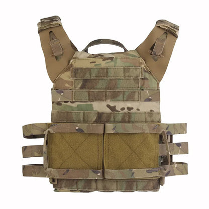 Sport Vest Men JPC2.0 Breathable Adjustable Quick Release Airsoft Vest Nylon Hunting Carrier for Outdoor Paintball Training