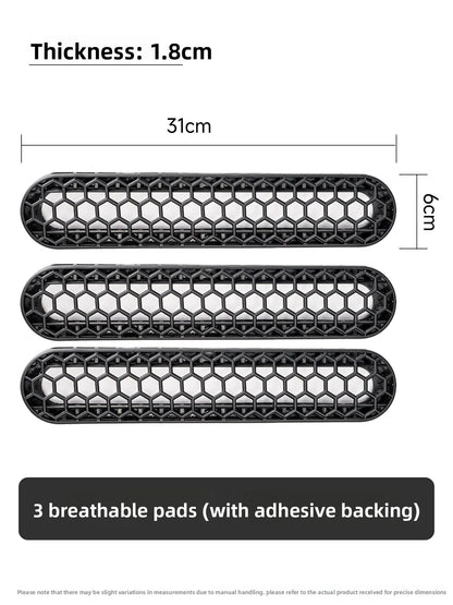 Tactical Vest Breathable Cushion 3D Stereo Shock Absorption Pad Multifunctional Universal Backpack Breathable Mat Pressure Relie