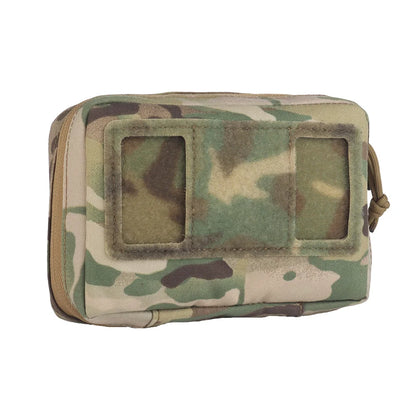 Tactical Molle Plate Carrier Pouch Foldable Navigation Phone Holder Chest Pack Airsoft Hunting Outdoor Utility Gear
