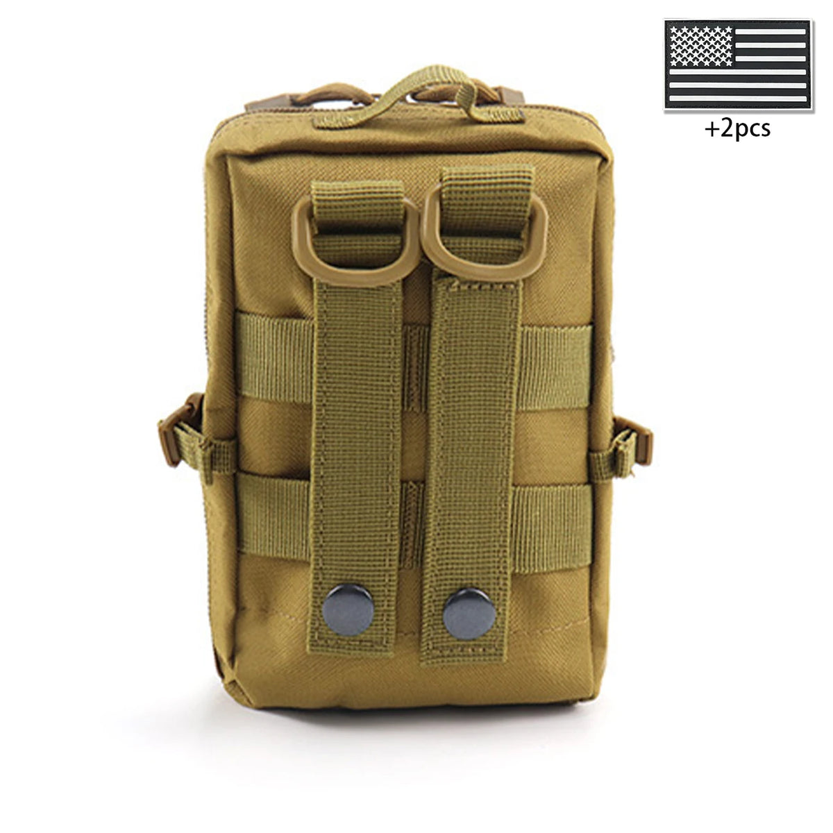 Outdoor crossbody bag with widened and adjustable shoulder straps, supporting hand-held, waist hanging, and backpack hanging