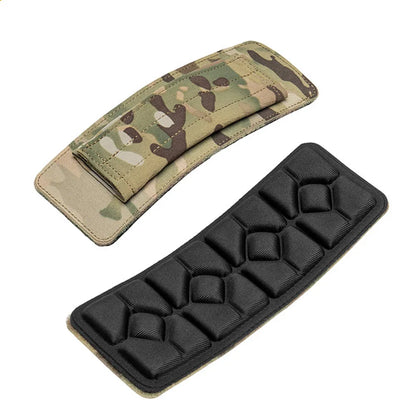 Modular Tactical Shoulder Pads Pressure Relief Cushion Shoulder Strap Breathable Non‑Slip Accessory for Vest Backpack Sling Bag