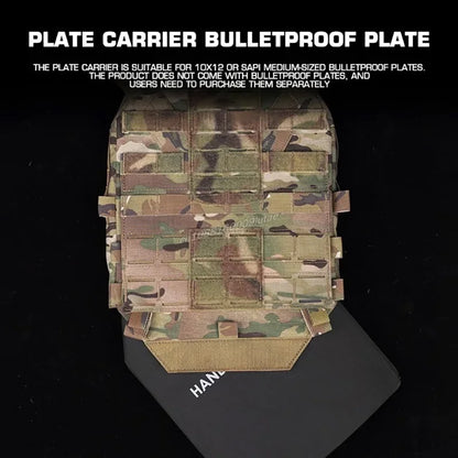 KZ Tactical Plate Carrier KZ Vest Hunting Comfort Lightweight Utility Gear MOLLE K-Z Quick Release Body Armor Airsoft