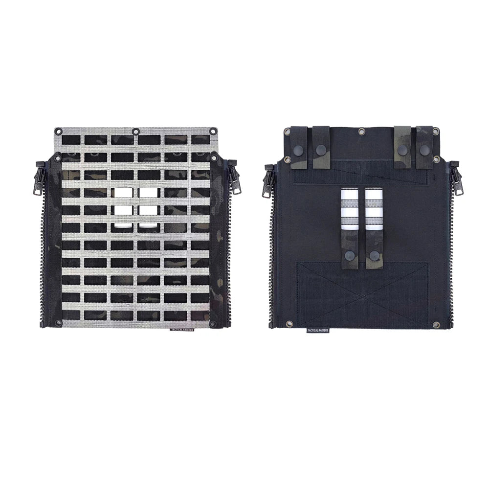 Multifunctional Laser Cutting SS Style Molle Back Panel for Lv119 Overt Tegris
