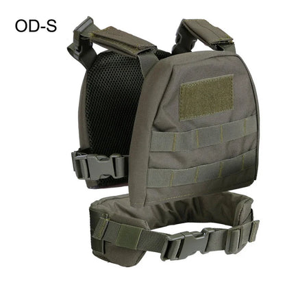 Tactical Kids Vest Military Airsoft Hunting Vest for Children Camouflage Combat Gear Vests Molle Plate Carrier