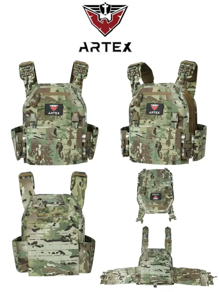ARTEX Tactical Vest Outdoor Hunting Plate Carrier Protective Adjustable Vest Airsoft Carrier Combat Equipment 6094 vest
