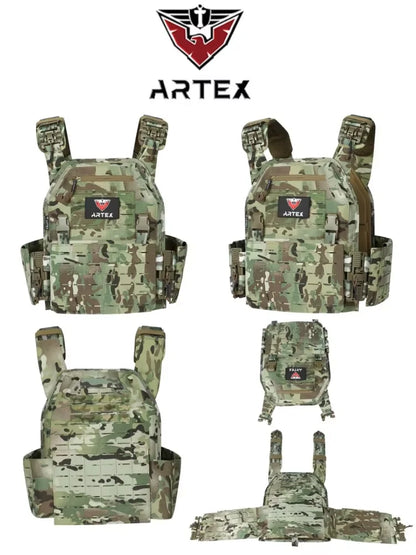 ARTEX Tactical Vest Outdoor Hunting Plate Carrier Protective Adjustable Vest Airsoft Carrier Combat Equipment 6094 vest