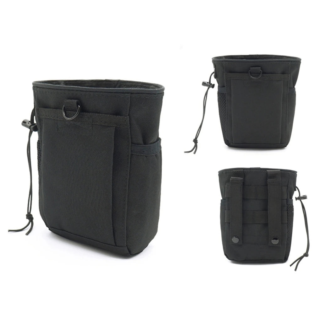 3-5L New Outdoor Hunting MOLLE Dump Pouch 600D Nylon Camouflage Waist Pack Ammo Recycle Bag for Tactical Gear