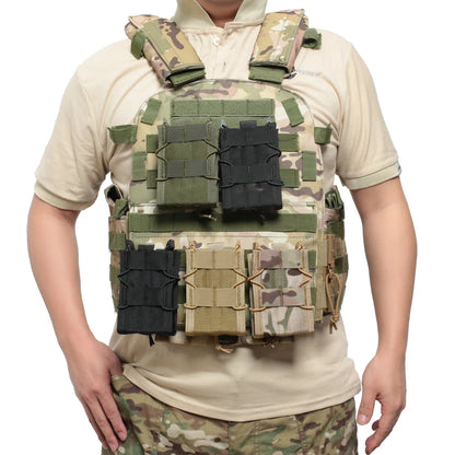 5.56 M4 Molle Single Magazine Pouch AK AR AR15 Mag Holster Outdoor Hunting Vest Pouches EDC Tool Holder Waist Bag