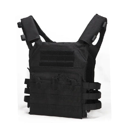 E4600D Security Tactical Vest Body Armor Lightweight Adjustable JPC Molle Pouch Plate Carrier Hunting Vest Training CS Game Gear