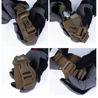 Tactical M67 Grenade Pouch Flexible Storage Bag Plate Carrier Molle Mini Elastic Fixed Pocket Grenade Holder Tool Bag
