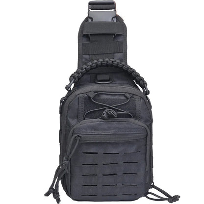 Tactical Molle Laser Punching Bag Portable Sport Crossbody Bag Outdoor Hiking Camping Sport Shoulder Bag Check Bag