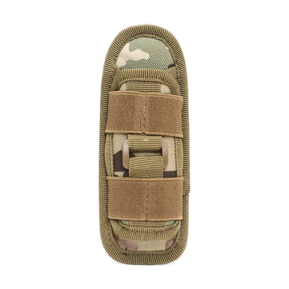Tactical Flashlight Pouch 360 Degree Rotary Flashlight Holder Durable Hunting Lighting Accessory Camping Survival Kits