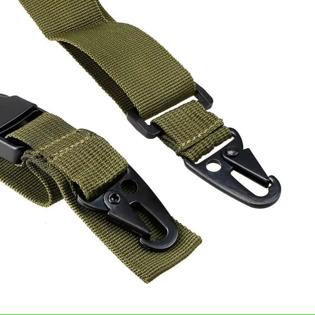 Tactical Quick Release Sling Strap Airsoft 2 Points Adjustable Rifle Nylon Strap Outdoor Hunting CS Training Accessories