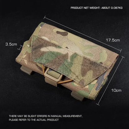 Tactical Molle Pouch Quick Release Navigation Pouch GPS Phone Holder for Outdoor Vest Gear System Essentials package