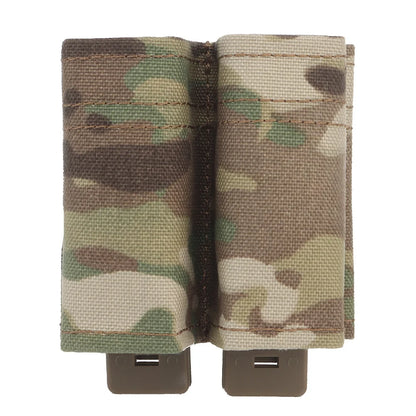 Pistol Magazine Pouch FAST 9mm Single Double MAG Bag Hunting Airsoft Holder With MOLLE Malice Clip KYWI Insert