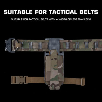 Mid Ride Drop Leg Magazine Holder Adjustable Waist Mount System for Airsoft Battle Belt Essentials