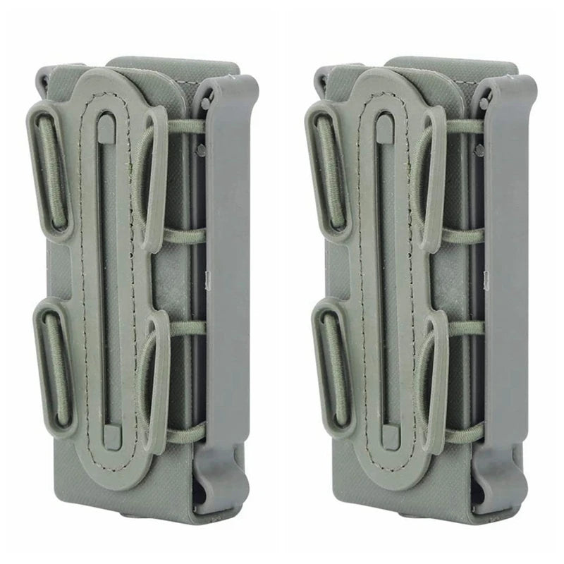 9mm Mag Pouches Pistol Magazine Pouch Soft Shell Magazine Pouch Rifle Fast Mag Carrier Holder for Belt Molle Sytem
