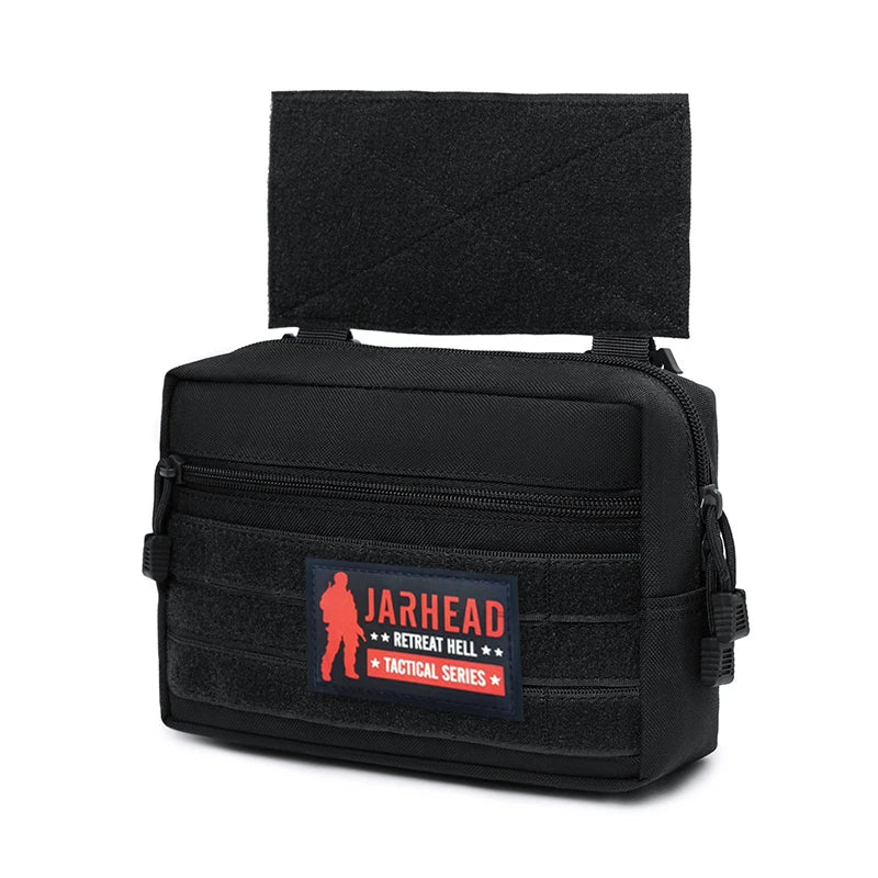 Outdoor Tactical Vest Drop Pouch Molle EDC Dump Pouch Utility Bag For D3 Chest Rig MK3 Vest Plate Carrier Storage Bag