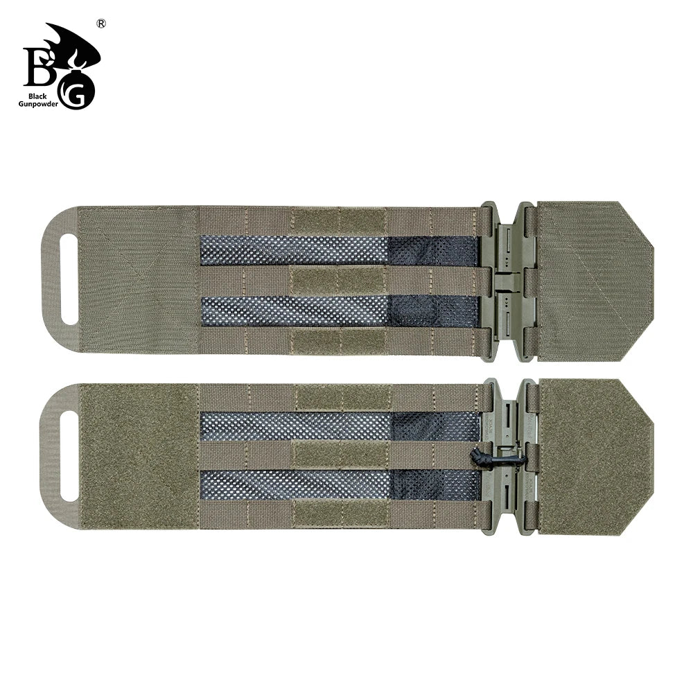 Magnetic Quick-Release Buckle Set  Molle 3-Band Design, Compatible with Tactical Vests for Hunting